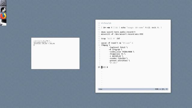 OpenBSD – Recording screencasts with aucat and ffmpeg смотреть онлайн