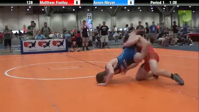 Men 138 - Matthew Findlay vs. Aaron Meyer смотреть онлайн