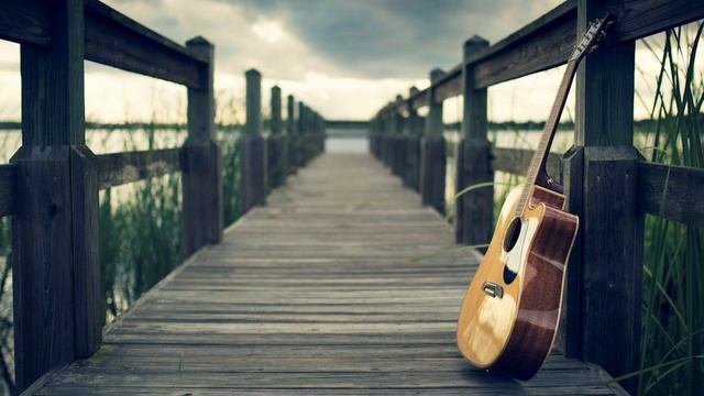 Лирическая песня о любви Осенняя Lyric love song Autumn song Guitar music смотреть онлайн