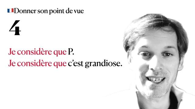 FLE dire son point de vue (B2) смотреть онлайн