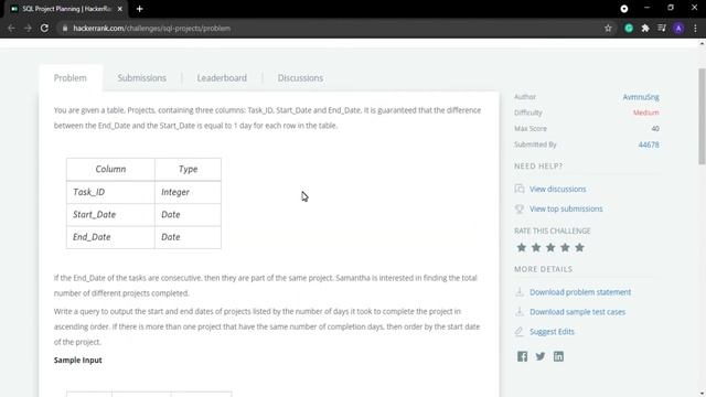 SQL Hackerrank Practice Test 20 | SQL for Beginners смотреть онлайн