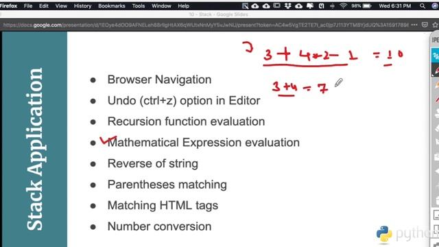 WHAT IS STACK AND IT'S APPLICATIONS IN PYTHON WITH - JUPITER NOTEBOOK | PYTHON TUTORIALS IN HINDI | смотреть онлайн