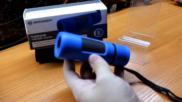 Спутник в дороге! Монокуляр Bresser Topas 10x25 Blue.mp4 смотреть онлайн