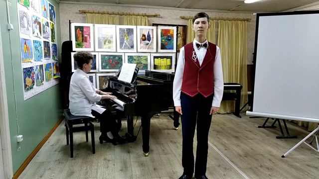 ДШИ, с. Сюмси. Иван Георгиевских, в.к. В. Песня "Родник", исполняет автор. смотреть онлайн