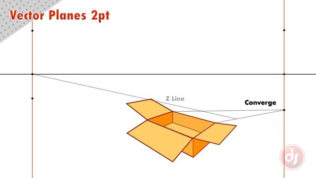 How to Draw Vector Planes In Linear Perspective смотреть онлайн