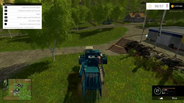 Farming simulator 15 МОД КОМБАЙН ЕНИСЕЙ 1200 РМ смотреть онлайн