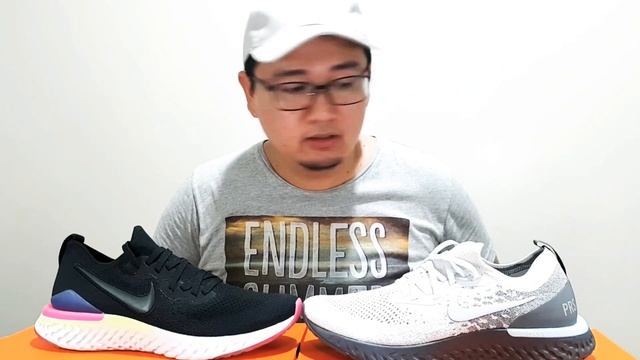 Nike Epic React Flyknit Version 1 and 2! смотреть онлайн