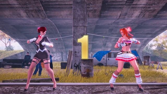 FIGHT ANGEL Crazy catfight game | Babes Arcade mode смотреть онлайн