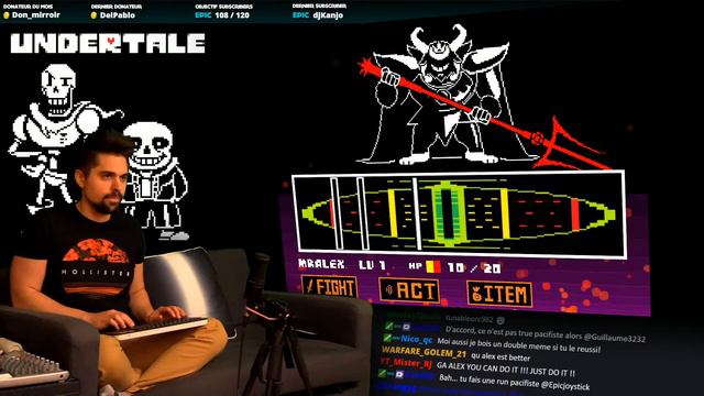 Undertale - Partie 12 - Epic Joystick - Québec смотреть онлайн