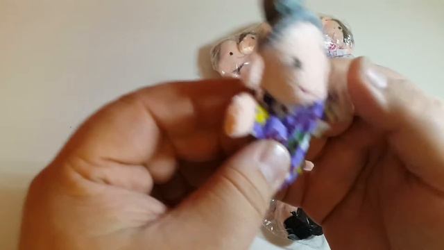 Посылка из Китая игрушки на палец Mini Baby Plush Family Doll Play Game Finger Puppets Educational смотреть онлайн
