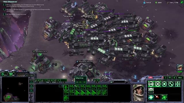 SCRTGW Mission 8 (The Iron Fist) - StarCraft Reawakening the Great War смотреть онлайн