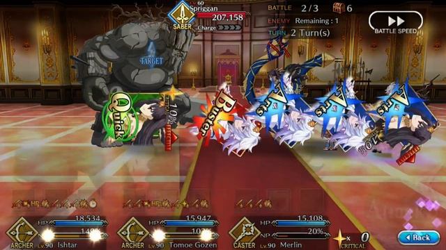 [Day 7: Saber Node (One-Time clear/3 Turn)] Da Vinci Event Rerun 2019 | Fate/GO NA смотреть онлайн