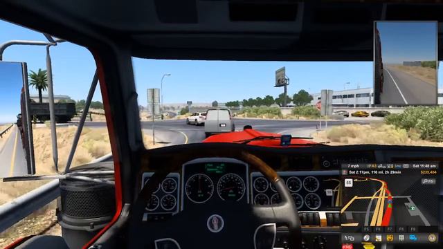 American Truck Simulator Night! Let's get some Delivery done! смотреть онлайн