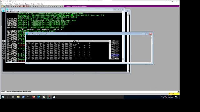18-Finding Badchars using mona смотреть онлайн