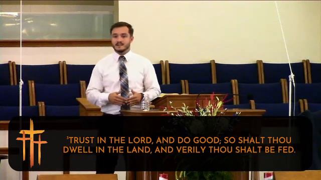 8-14-2022 Sunday AM - Psalm 37: 3-5 смотреть онлайн