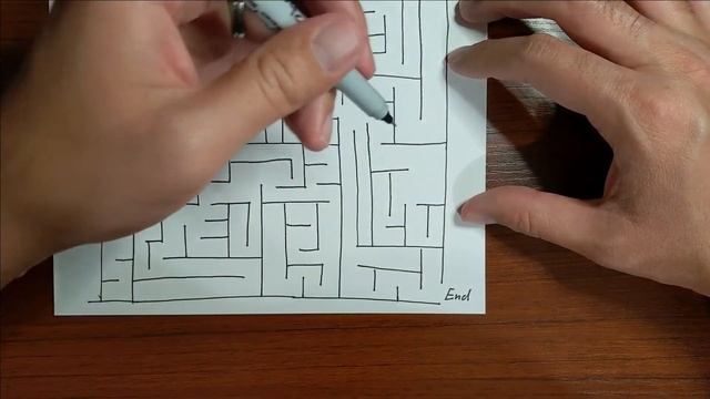 ASMR Let's Draw a Maze (pen and paper sounds, drawing, tapping, no talking) смотреть онлайн