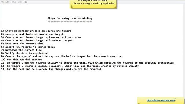 GoldenGate Tutorial : Goldengate Reverse Utility Concepts | Goldengate concepts |Golden Gate смотреть онлайн
