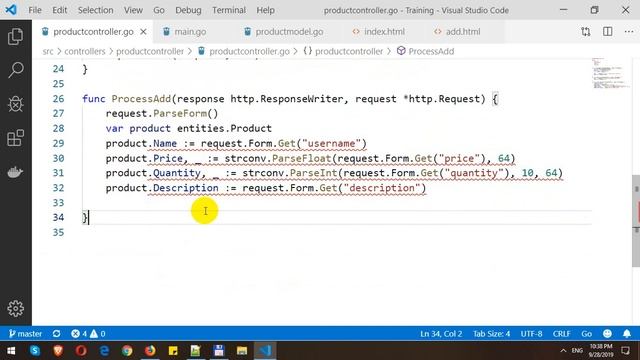 CRUD with MySQL in Golang Web Application - Part 2 смотреть онлайн