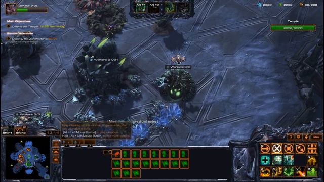 HOW A BRUTAL DIFICULTY STARCRAFT II COOP GAME LOOKS LIKE.... смотреть онлайн