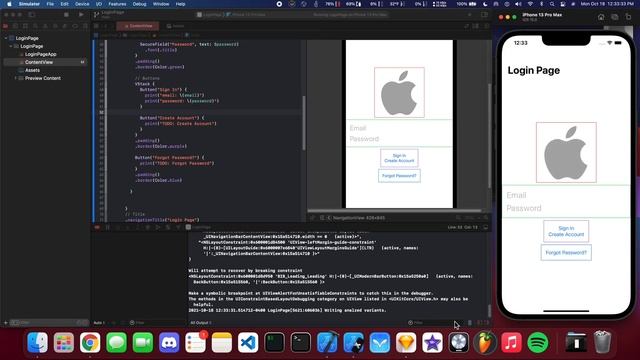 SwiftUI Firebase Authentication - Video 1: Creating Login Page смотреть онлайн