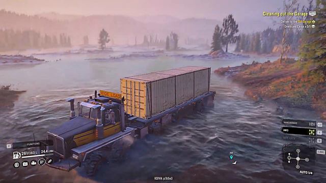 snowrunner | oversized cargo | Western Star 6900 TwinSteer | 4K HDR 60fps | GAMEPLAY #14 смотреть онлайн