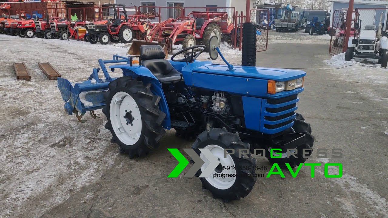 Мини-трактор ISEKI TS1910 с плавающим режимом