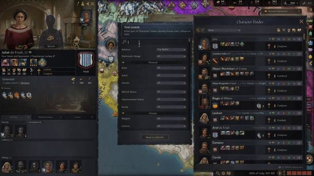 Let's Play Crusader Kings 3| Verona #4 Diplomacy (Let's be friends) смотреть онлайн