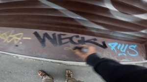 Graffiti test with Wekman Molotow 612EM