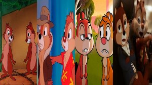 Эволюция  Чипа и Дейла в мультсериалах и кино(1943-2022)