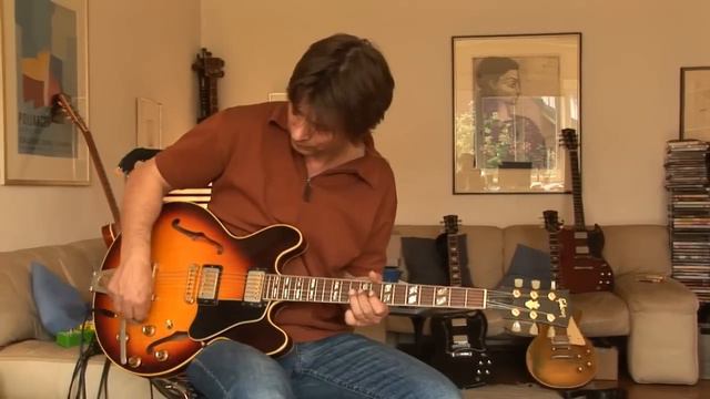 1967 Gibson ES-345 sunburst, Bigsby Part1 смотреть онлайн