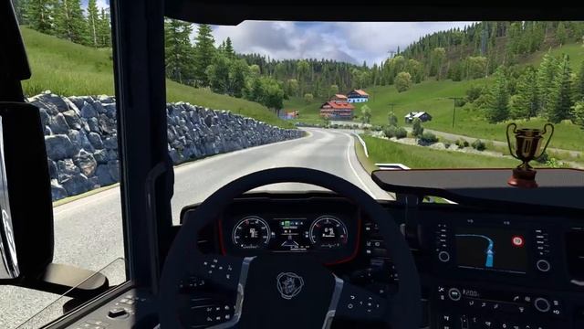 SCANIA NG V8 Sound Preview | ETS2 1.45 | ProMods 2.62 | SCANIA R590 V8 | Innsbruck - Graz