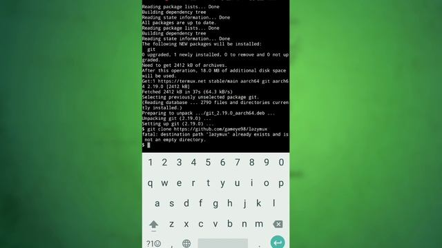 Installing git and gitclone lazymux in your termux Android app, which is ultimate tool 2018 смотреть онлайн