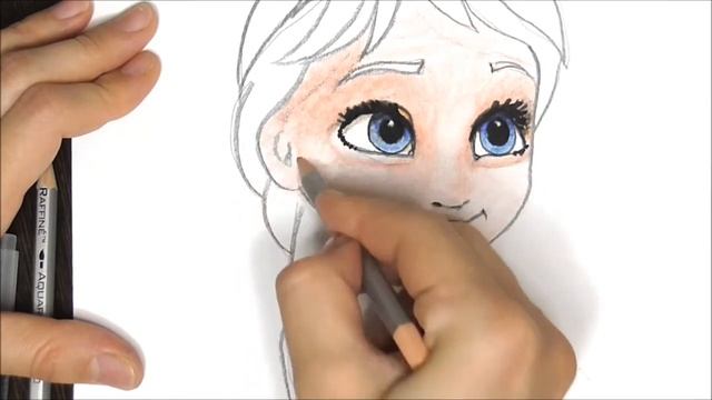 Drawing Frozen2 Elsa смотреть онлайн