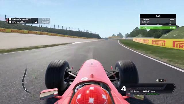 F1® 2020 michael schumacher ferrari f2000 car смотреть онлайн