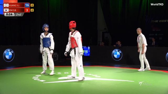 HUANG Yu-jen TPE - KIM Seok-bae KOR смотреть онлайн