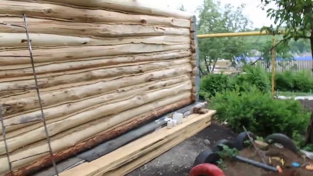 Баня из сруба 5.5 х 3.2 смотреть онлайн