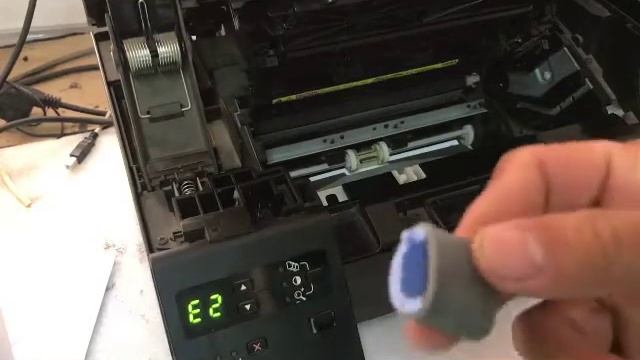 How to fix printer M1132 can’t pick up papers, how to replace pick up roller m1132 смотреть онлайн