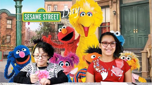 Today is Sesame Street Day | Kendra and Kianny's TV смотреть онлайн