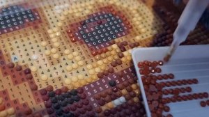 #7 Алмазная ВЫШИВКА для души! Полный процесс. Собачка