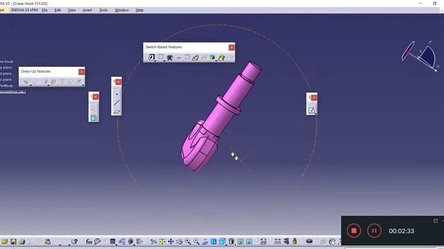 CATIA Tutorial | Parts | Converting STP, IGS files into CATIA part file formats смотреть онлайн