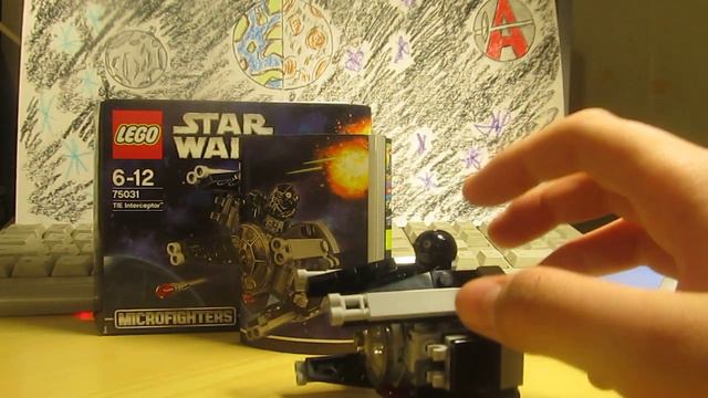 Lego Star Wars 75031 TIE Interceptor Review смотреть онлайн
