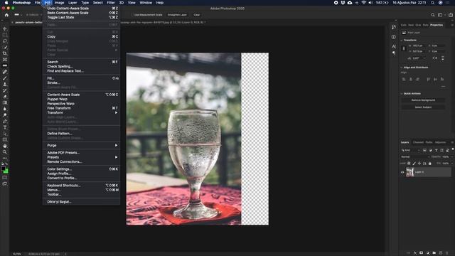 #55 Adobe Photoshop'ta İçeriğe Duyarlı Ölçekleme (Content-Aware Scale in Adobe Photoshop) смотреть онлайн