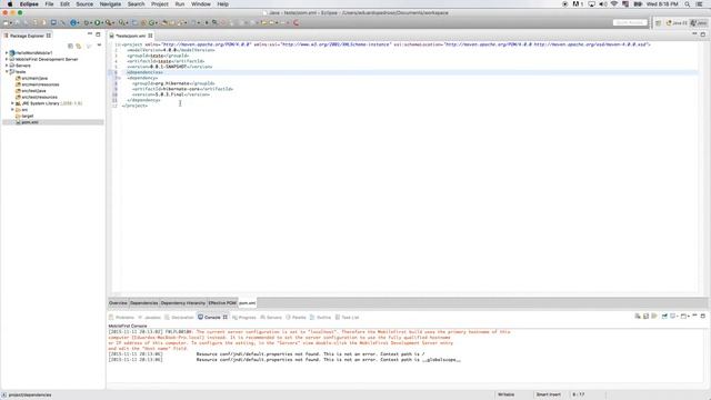 Instalação Spring e Hibernate usando Maven смотреть онлайн