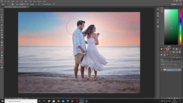How to use blur tool in photoshop | Photoshop Tutorial | Hindi смотреть онлайн