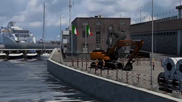 Euro Truck Simulator 2 обзорная точка Вилла Сан Джованни смотреть онлайн