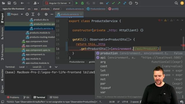 Distributed Programming Fullstack 2021 | S2P52 | Angular Build and prepare for Production REST API смотреть онлайн