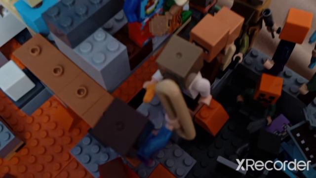 Приключения Стива в деревне номер 16 (мультфильм лего) ( 4серия). смотреть онлайн