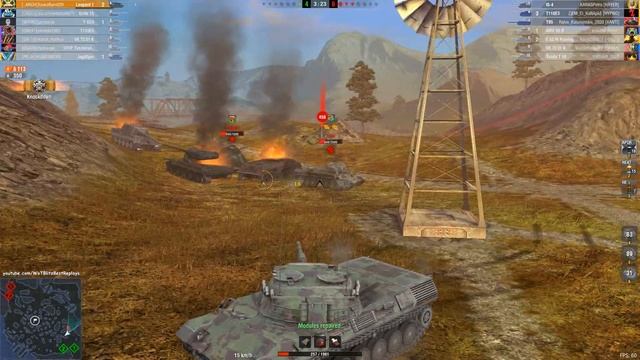 Leopard 1 • 8.9K DMG • 5 KILLS • WoT Blitz смотреть онлайн