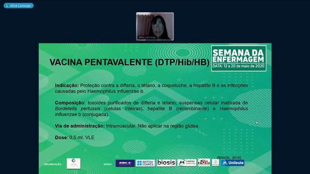Semana da Enfermagem – Palestra da Aline Figueiredo Camargo смотреть онлайн