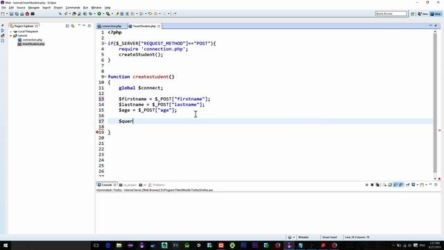 Insert Data Into a Database using Android, PHP, MySQL, JSON Part 1 2 смотреть онлайн